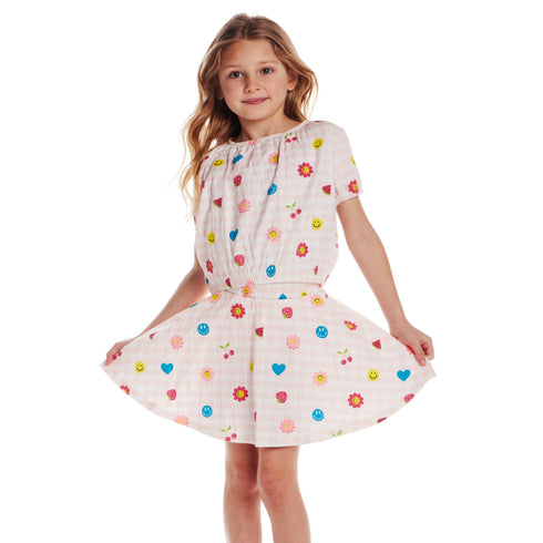 kids-2-6-jersey-printed-top-skirt-set-gingham-icon Andy & Evan at Sophia's Style-4